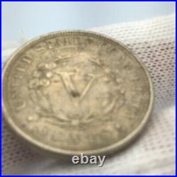 1892 P Liberty Head V Nickel 5c Silver Coin! Really Nice, High Grade