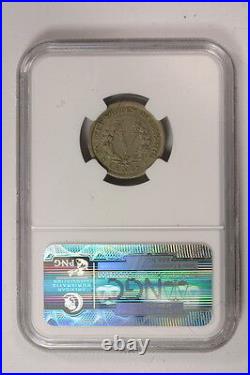 1912 S US Liberty Head 5C Five Cent Certified Coin NGC Fine Details
