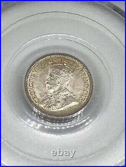 1913 Canada? Small 5 Cent Silver Coin PCGS MS64 RARE IN THIS GRADE