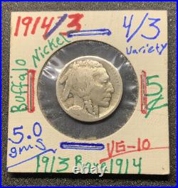 1914/3 Buffalo Nickel Rare Variety? Nice Coin
