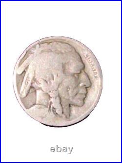 1914-s Us Buffalo Nickel 5c Five Cent Coin Q1