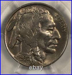 1930-S Buffalo Nickel. 05. PCGS UNC. Details. Very Attractive