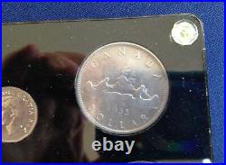 1935-1964 Commemorative Coins of Canada 5 Silver Dollars + 1951 Nickel E0921