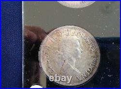 1935-1964 Commemorative Coins of Canada 5 Silver Dollars + 1951 Nickel E0921