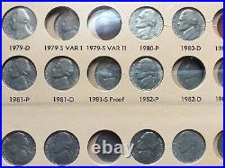 1938 2001 4 SILVER WW2 1942S 1943P 1944 Jefferson Nickel Album Dansco 75 Coin