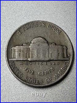 1940 Jefferson five cent S mint mark In Excellent Condition