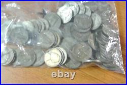 1942-1945 Jefferson War Nickel 35% Silver Lot of 76 Coins Average Circulated