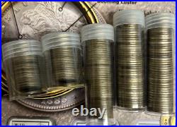 1942-1945 War Nickels 35% Silver 40 Coin Roll Random Mint Locations RP-292