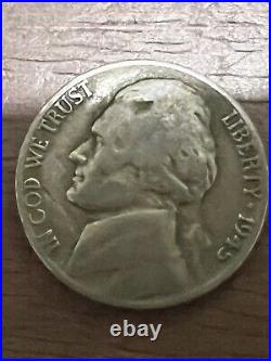 1945 P Jefferson Wartime Nickel BU Uncirculated Mint State 35% Silver 5c US Coin