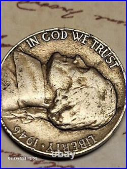 1946 Nickel NO mint mark