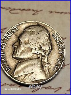 1946 Nickel NO mint mark