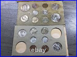 1956 Double Mint Set Original 18 Coins on Original Card/Paper/COA-040724-40