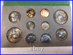 1958-P&D US Double Mint Set withmailing envelope Some Toned Coins. Beautiful Coins