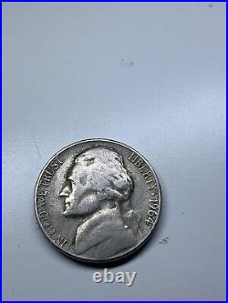 1964 D Jefferson Five Cent Nickle-Denver D mint mark Error Coin
