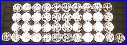 19682023 S Roosevelt Dime Gem Proof Clad Run 56 Coin Run Set US Mint Lot