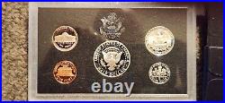 1992-1998 US Mint Silver Proof Sets 90% Silver OGP COA 7 Annual Sets (35 Coins)