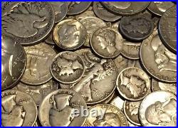 1/4 TROY POUND BAG MIXED 90% SILVER COINS-US MINTED-No Junk-No Nickels