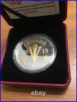 2015 5-Cent Victory Coin (legacy of the nickel, silver)
