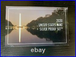 2020 S 10 Coin Silver Proof Set Ngc Pf70 Early Rel (+ 2020 W Rev Pf Nickel)