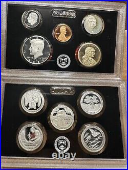 2020 Silver Proof Set? 10 Coins? Ogp Without Reverse Proof Nickel