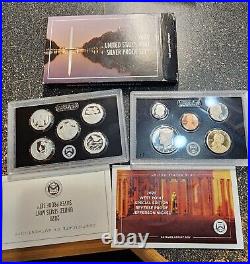 2020 Silver Proof Set 11 Coins Total with Reverse Proof W Nickel in Mint Package