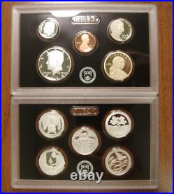 2020 US Mint Silver Proof Set 10 Coins, NO BOX, NO COA, NO REVERSE PROOF NICKEL