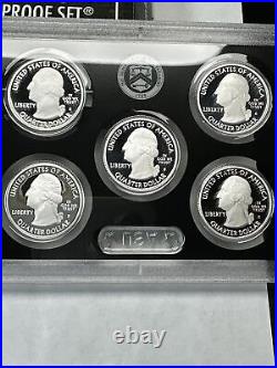2020 US Silver Proof Set 10 Coins Complete Box COA With W Reverse Proof Nickel