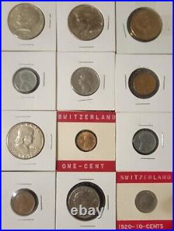 (25) 1868 SHEILD NICKEL And Up U. S. COIN LOT STEEL WHEAT ANTHONY INDIAN JFK