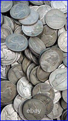 400 Coins 10 Rolls Jefferson War 35% Silver Nickels 1942-1945 $20 Face Value