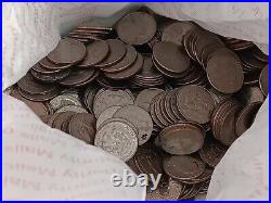 400 Coins, Bulk Bag ($100) Normal Regular Quarters. Real Mixed US Circulated