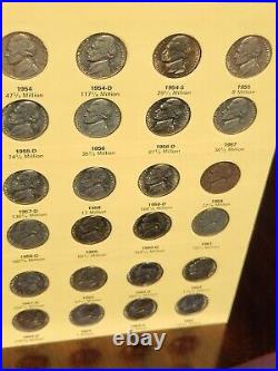 77 Coin Complete Collection-Set High Grade Jefferson Nickels in Album 1938-1968