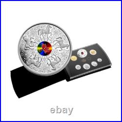 Canada Rare $8 Dollars Gift Set Hologram Coin, Maple of Strength, 2010