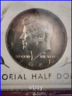Coin Collectors Find! Framed Silver Half Dime, Dime, Nickel And Half Dollar Set