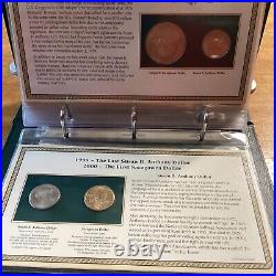 First & Last U. S. Coins. Including Cents, Nickel, Dime, Quarter, 50 Cent & Dollar