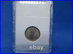Germany 1939 F Third Reich nickel Nazi Eagle 50 pfennig Reichspfenning Coin unc