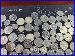 Huge Canadian Coin Lot Some Silver Content Quarters Dimes Nickels Only