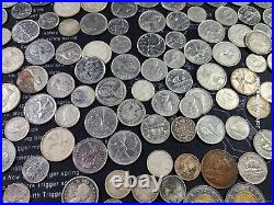 Huge Canadian Coin Lot Some Silver Content Quarters Dimes Nickels Only