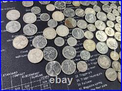 Huge Canadian Coin Lot Some Silver Content Quarters Dimes Nickels Only