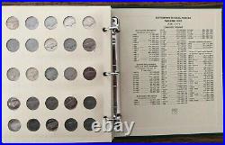 Jefferson Nickel 1938 1975 P-S-D Complete Littleton's Coin Album