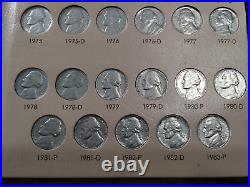 Jefferson Nickel Set 1938 2016 Collection 173 Coins Silver War 5 Cent 1950d L45