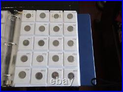 Jefferson Nickels, 1942-P-1945, Silver, 140 Mixed Coins