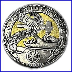 Mechanism Movable Coin Hobo Nickel 4pcs Roman Booteen Amazing Art Creative Gift