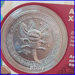 Mexico Set 7 Nickel Coins 2023, 100th Anniversary Zoo of Chapultepec, 1923-2023