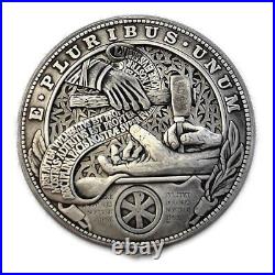 Movable Mechanism Coin 9pcs Roman Booteen`s Hobo Nickel Amazing Art Collectible