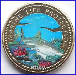 Palau 1999 Shark 20 Dollars 5oz Silver Copper-Nickel ESSAI Coin, Very Rare