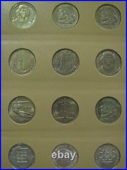 Poland commemorative coin collection. 1959 1994. In Dansco Book with Slipcover