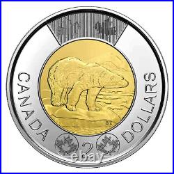 Rare Canada $1 Dollar Bluenose Schooner Anniversary Coins Set, 2021