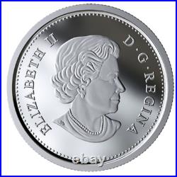 Two Canada 10 cents coins, Silver Colorized Schooner + Brilliant UNC 2019
