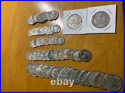 U. S. Silver Coins, Half Dollars, Quarters, Dimes, Nickels, Great For Beginners