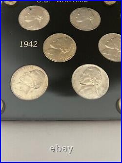 U. S. Wartime Silver Jefferson 11 Coin Nickle Set